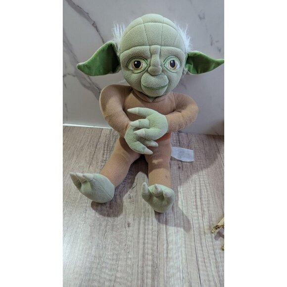 Star Wars Sitting Yoda Large Stuffed Plush Toy Master Jedi  10: sitting - Picture 3 of 10